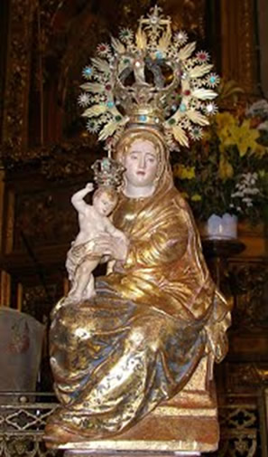 Virgen de las Nieves en Lumbreras de Cameros